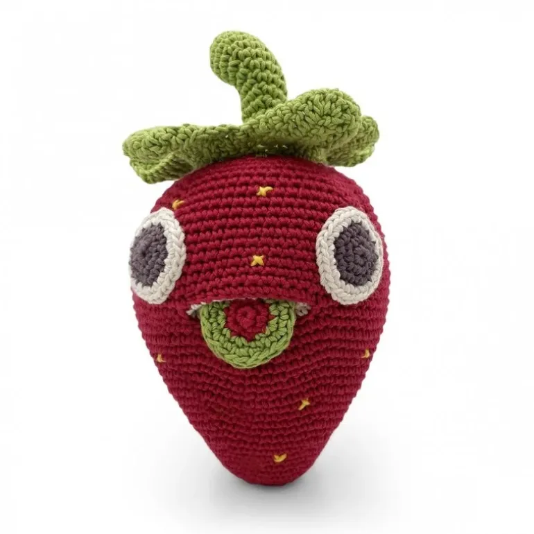 Boite à Musique Georges la Fraise 100% coton bio