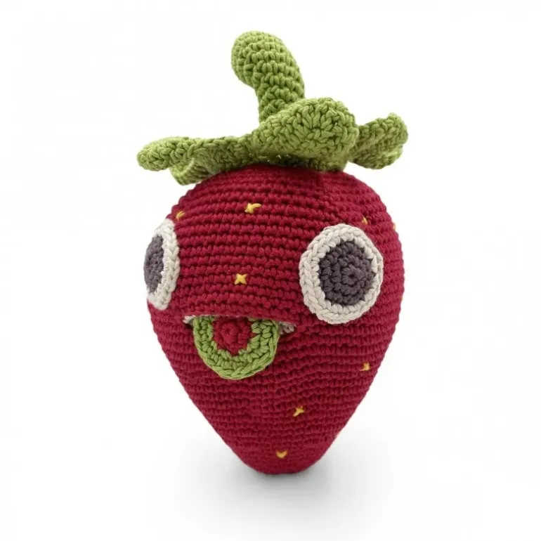 Boite à Musique Georges la Fraise 100% coton bio