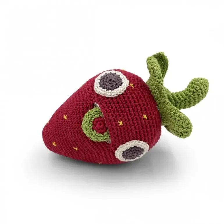 Boite à Musique Georges la Fraise 100% coton bio