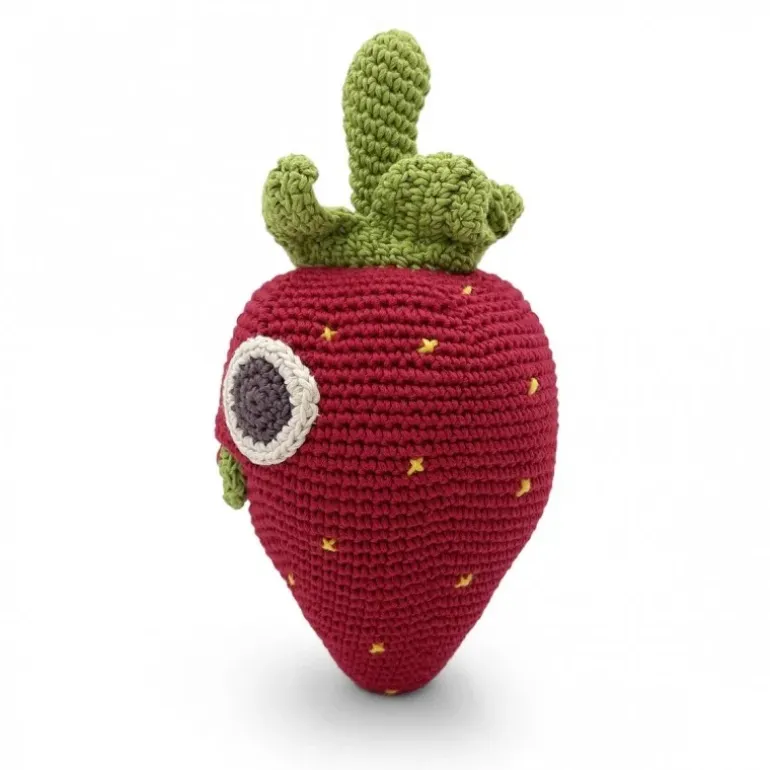 Boite à Musique Georges la Fraise 100% coton bio