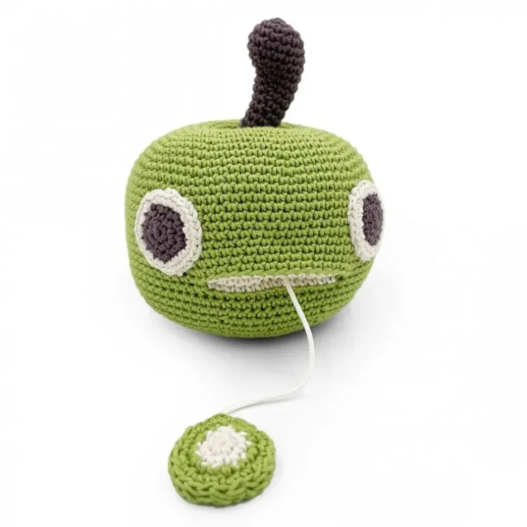 Boite à Musique Ringo Apple la pomme 100% coton bio