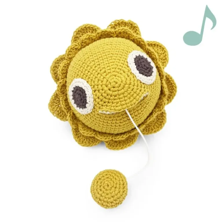 Boite à Musique Sonny Sun Le soleil 100% coton bio