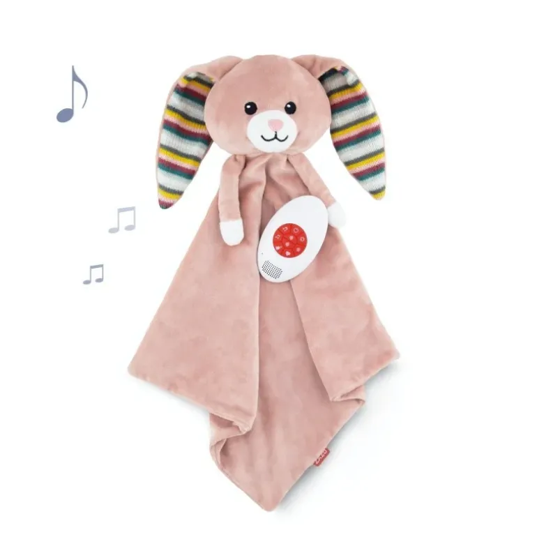 Doudou bruit blanc Becky le lapin