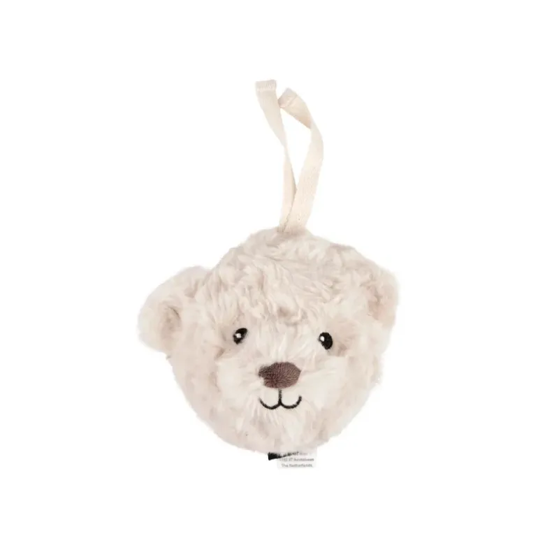 Doudou bruit blanc nomade Lou l'ours beige