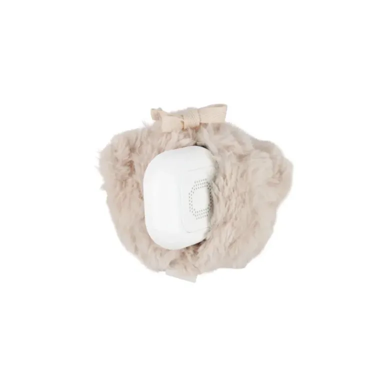 Doudou bruit blanc nomade Lou l'ours beige