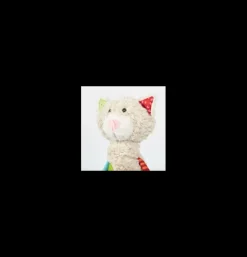 Doudou chat Patchwork Sweety