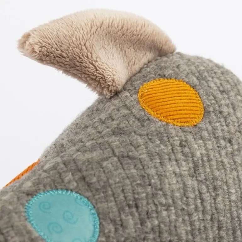 Doudou dauphin Patchwork Sweety