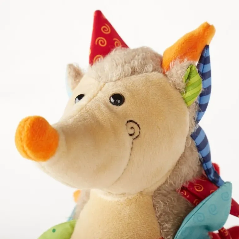 Doudou hérisson Patchwork Sweety