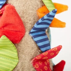 Doudou hérisson Patchwork Sweety