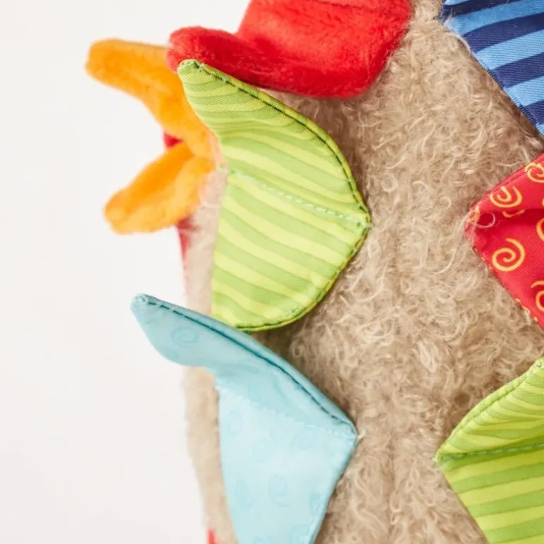 Doudou hérisson Patchwork Sweety