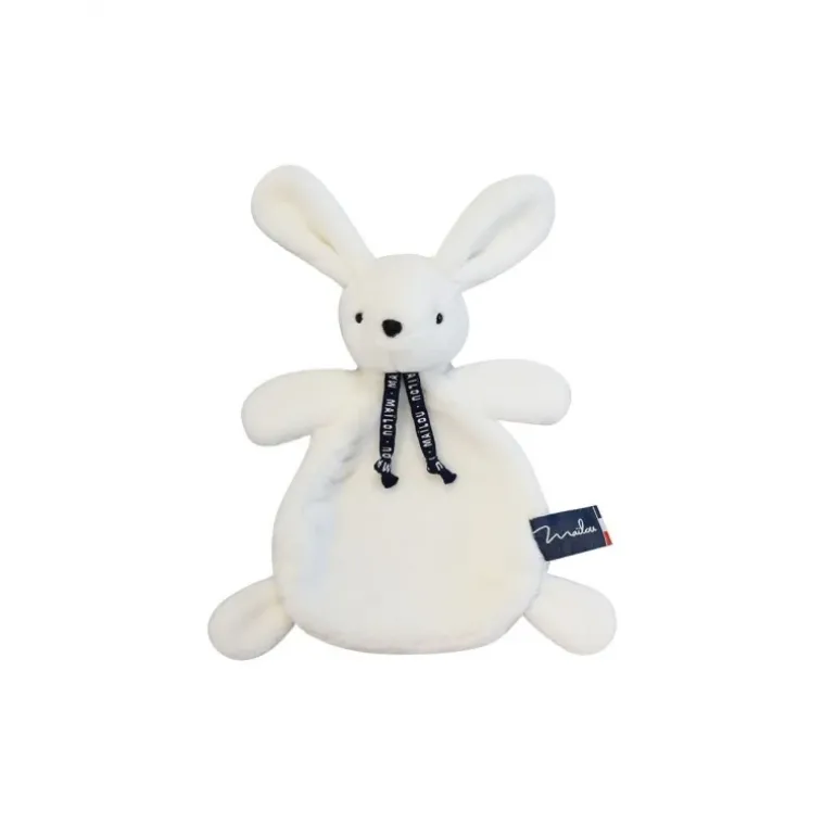 Doudou Lapin Dorlotin - Blanc
