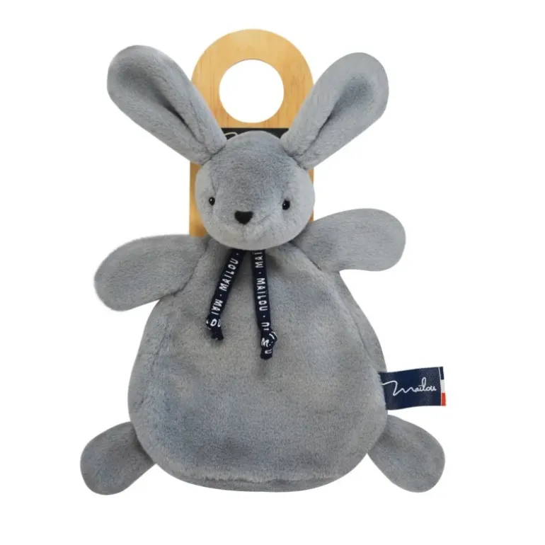 Doudou Lapin Dorlotin - Gris
