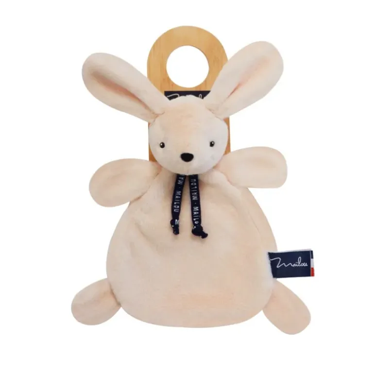 Doudou Lapin Dorlotin - Ivoire