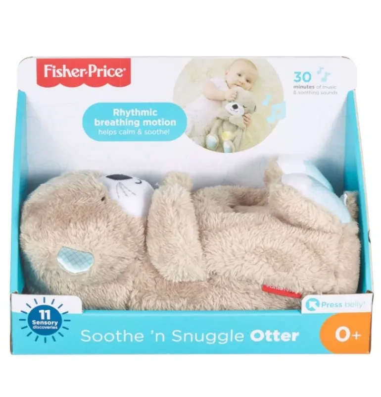 Doudou loutre qui respire "Ma Loutre Câlins"