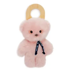 Doudou Ours - LE PETIT FRENCHIE - 20 cm - rose