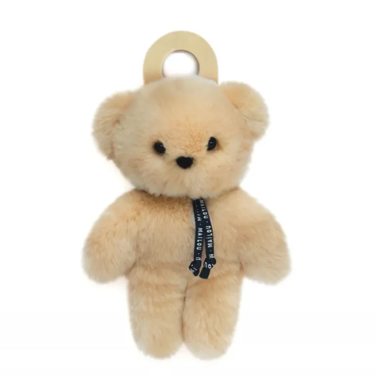 Doudou Ours - LE PETIT FRENCHIE - 30 cm - Beige