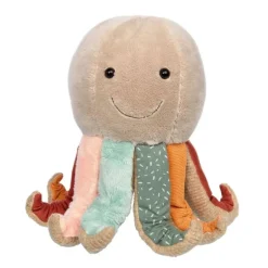 Doudou pieuvre Patchwork Sweety