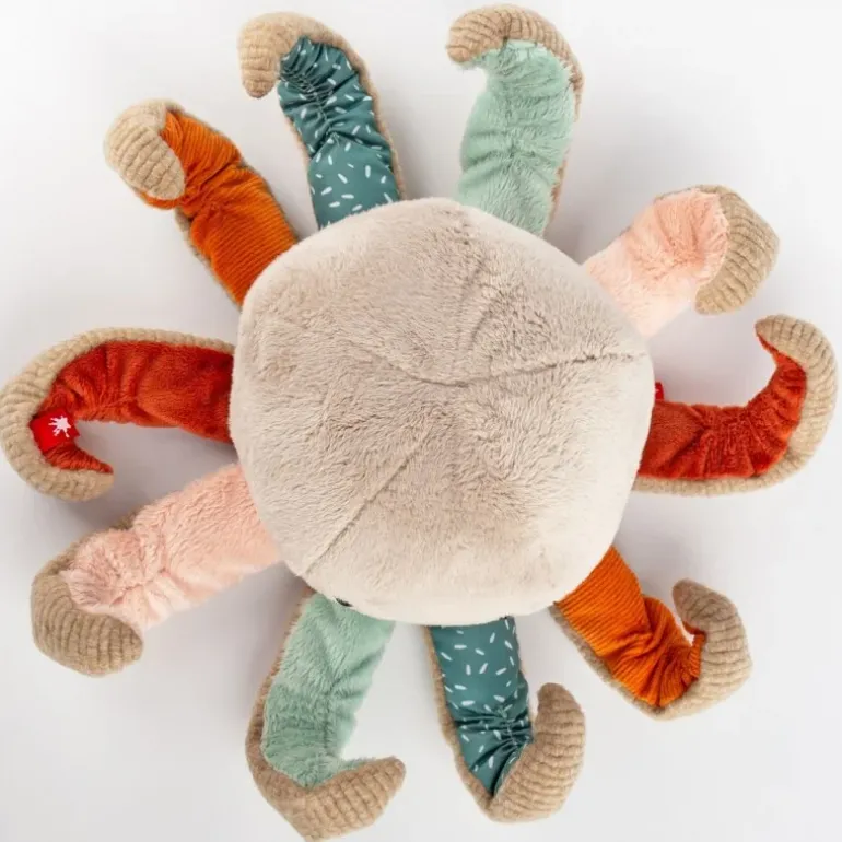 Doudou pieuvre Patchwork Sweety