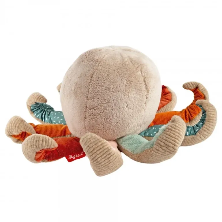 Doudou pieuvre Patchwork Sweety