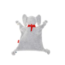 Doudou Plat éléphant Lolo Lombardo