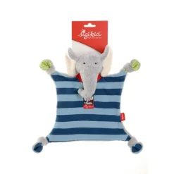 Doudou Plat éléphant Lolo Lombardo