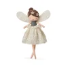 Fée Mathilda avec robe écrue - 35 cm - Picca Loulou