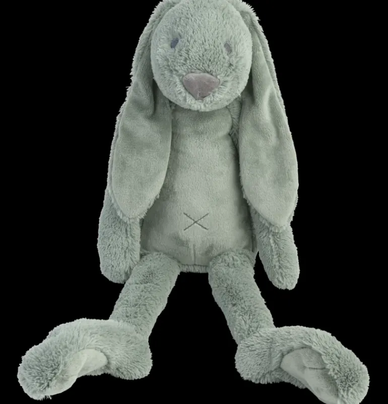 Grande peluche Lapin Richie vert - 58 cm