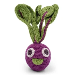 Hochet betterave Betty en coton bio