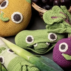 Hochet Petit Pois 100% coton bio