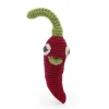Hochet piment Willy en coton bio