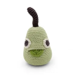 Hochet poire William en coton bio