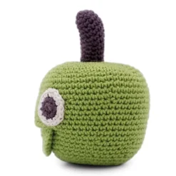 Hochet pomme Newton en coton bio