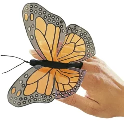 Marionnette à doigt Mini Papillon Monarque