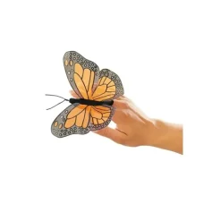Marionnette à doigt Mini Papillon Monarque