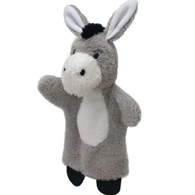 Marionnette Doudou âne - 34 cm