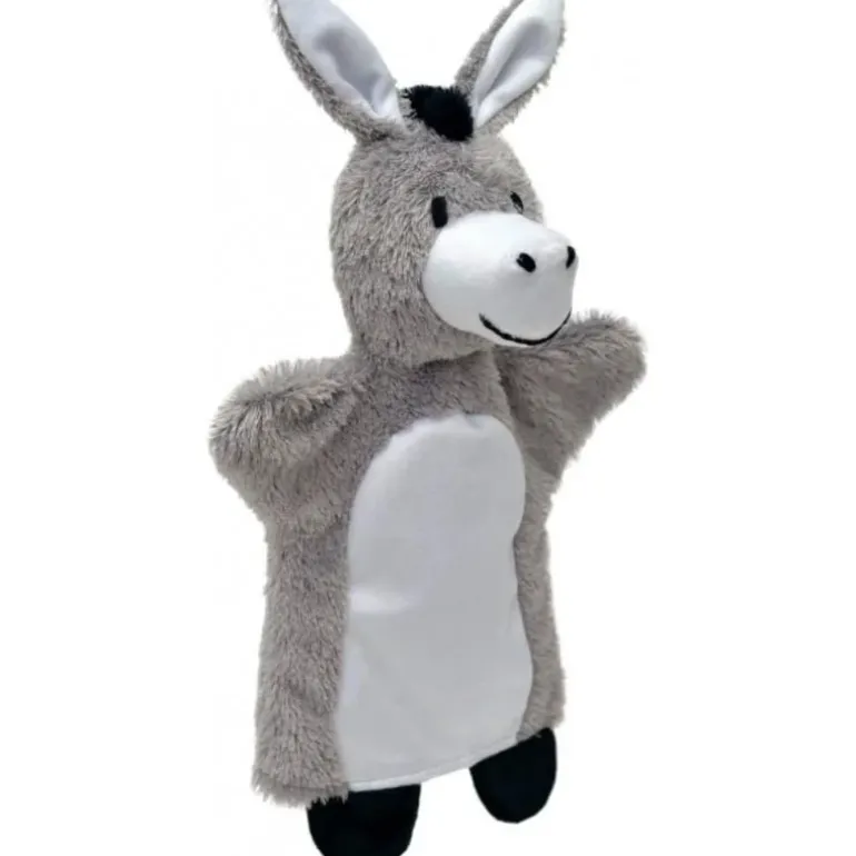 Marionnette Doudou âne - 34 cm