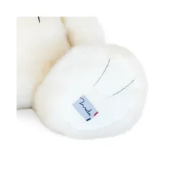 Ours en peluche - L'OURS FRANCAIS 65 cm - Blanc poudré