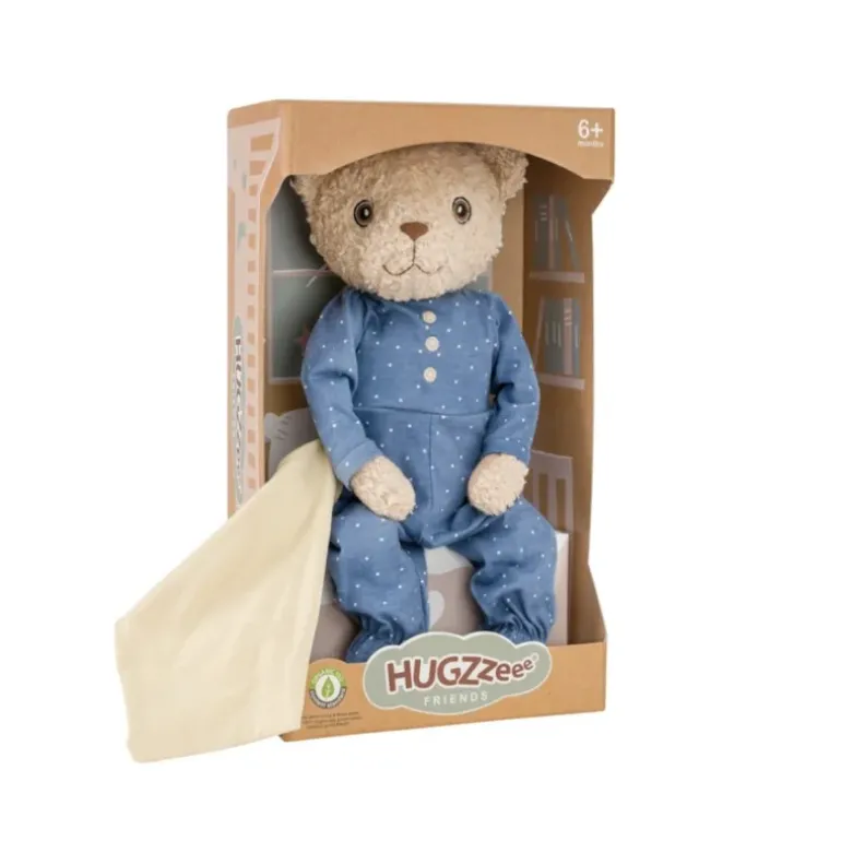Ours en peluche Bobbi bleu