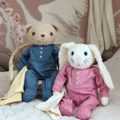 Ours en peluche Bobbi bleu