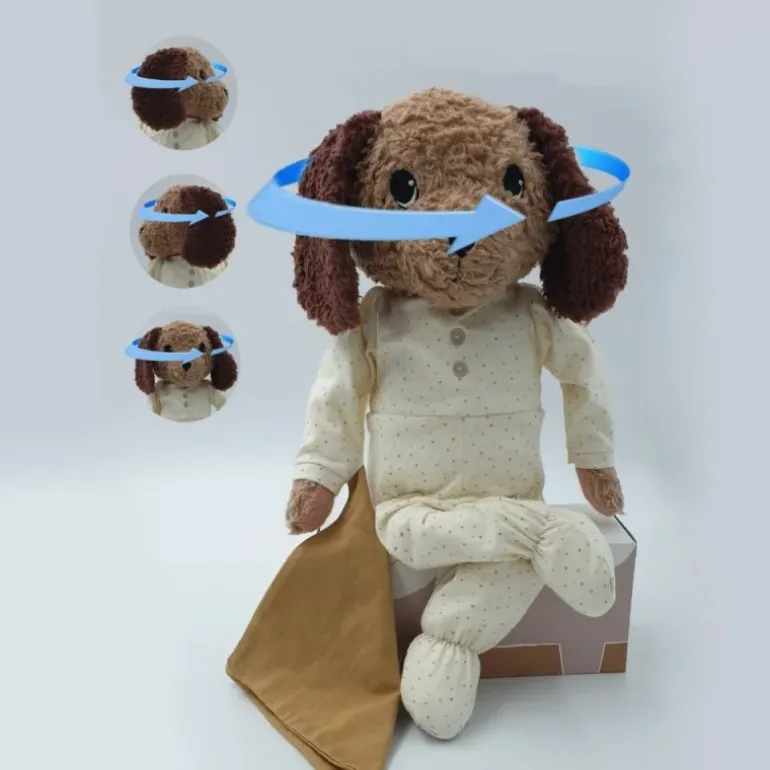 Ours en peluche Bobbi bleu