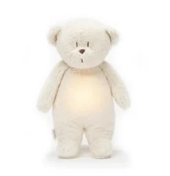 Ourson magique Moonie 2.0 blanc polaire en coton bio