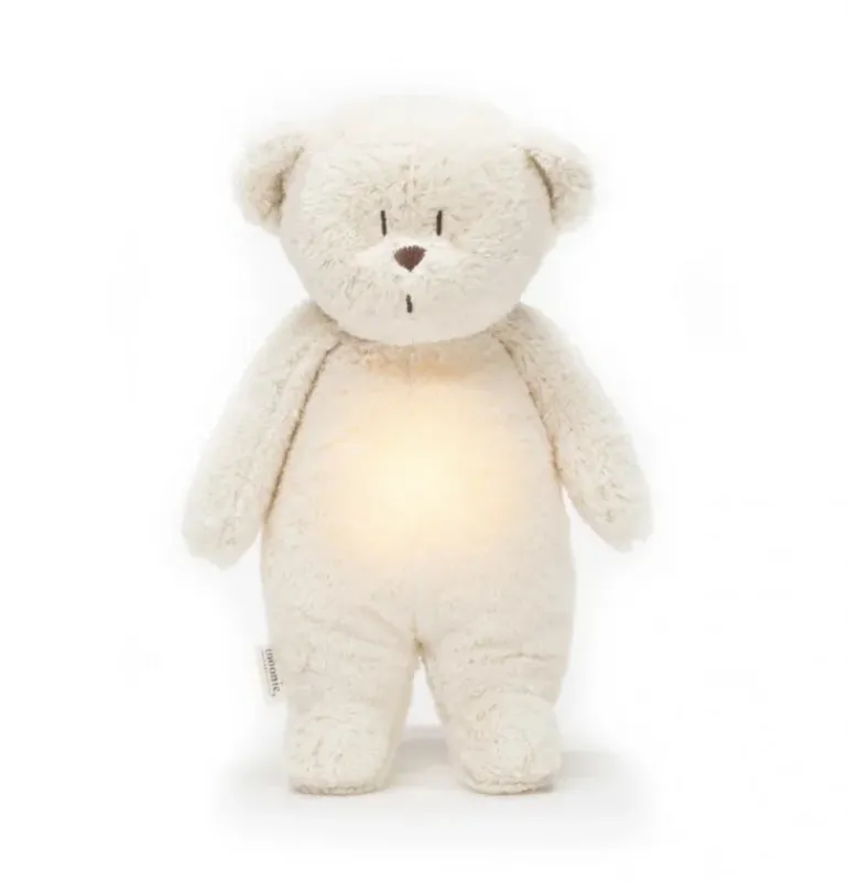 Ourson magique Moonie 2.0 blanc polaire en coton bio