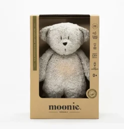 Ourson magique Moonie 2.0 gris minéral en coton bio