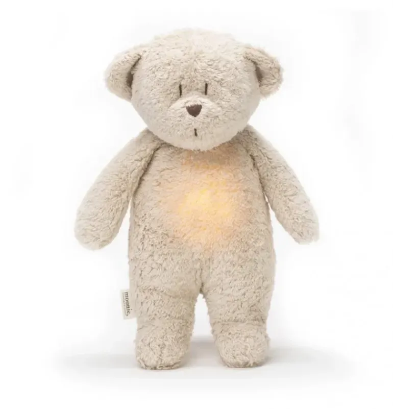 Ourson magique Moonie sable en coton bio