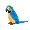 Peluche ara bleu - 27 cm