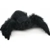 Peluche araignée noire - 15 cm