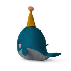 Peluche Baleine dans boîte cadeau