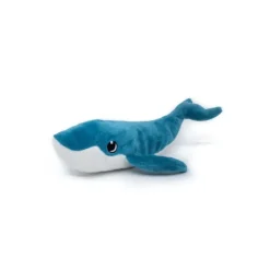 Peluche baleine géante et son bébé Gravillou bleue