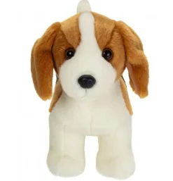 Peluche Beagle debout - 25 cm