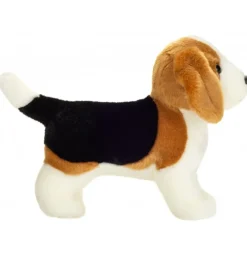 Peluche Beagle debout - 25 cm